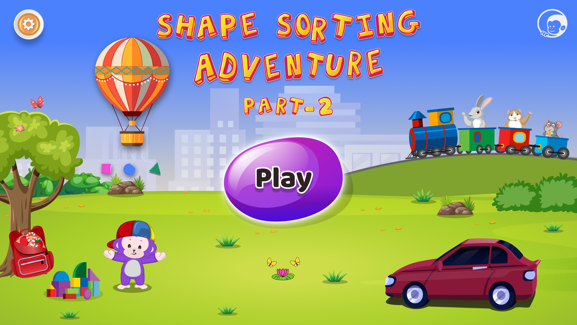 Shape sorting adventure 2(Sorting and counting)